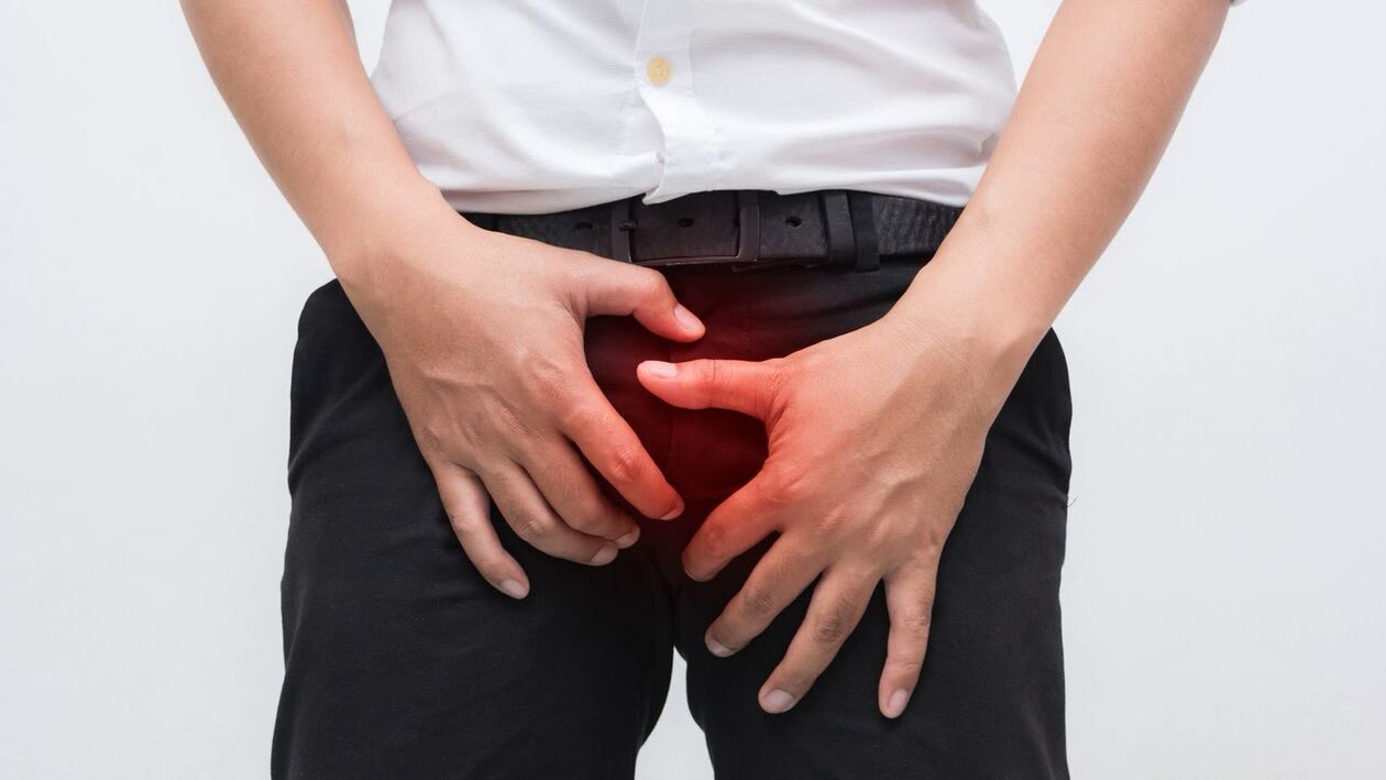 groin pain caused by prostatitis