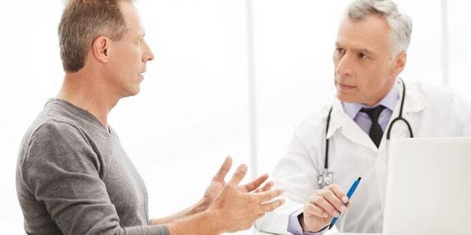 Signs of prostatitis
