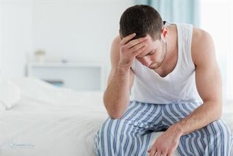 Severe discomfort is one of the symptoms of acute prostatitis