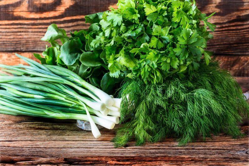 Green vegetables cure prostatitis